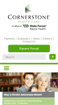 Mobile Screenshot of cornerstonehealth.com